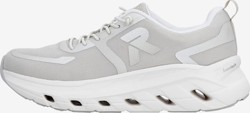 Chaussure de sport à lacets 'Sportliche Schnürsneaker' Rieker en beige : devant