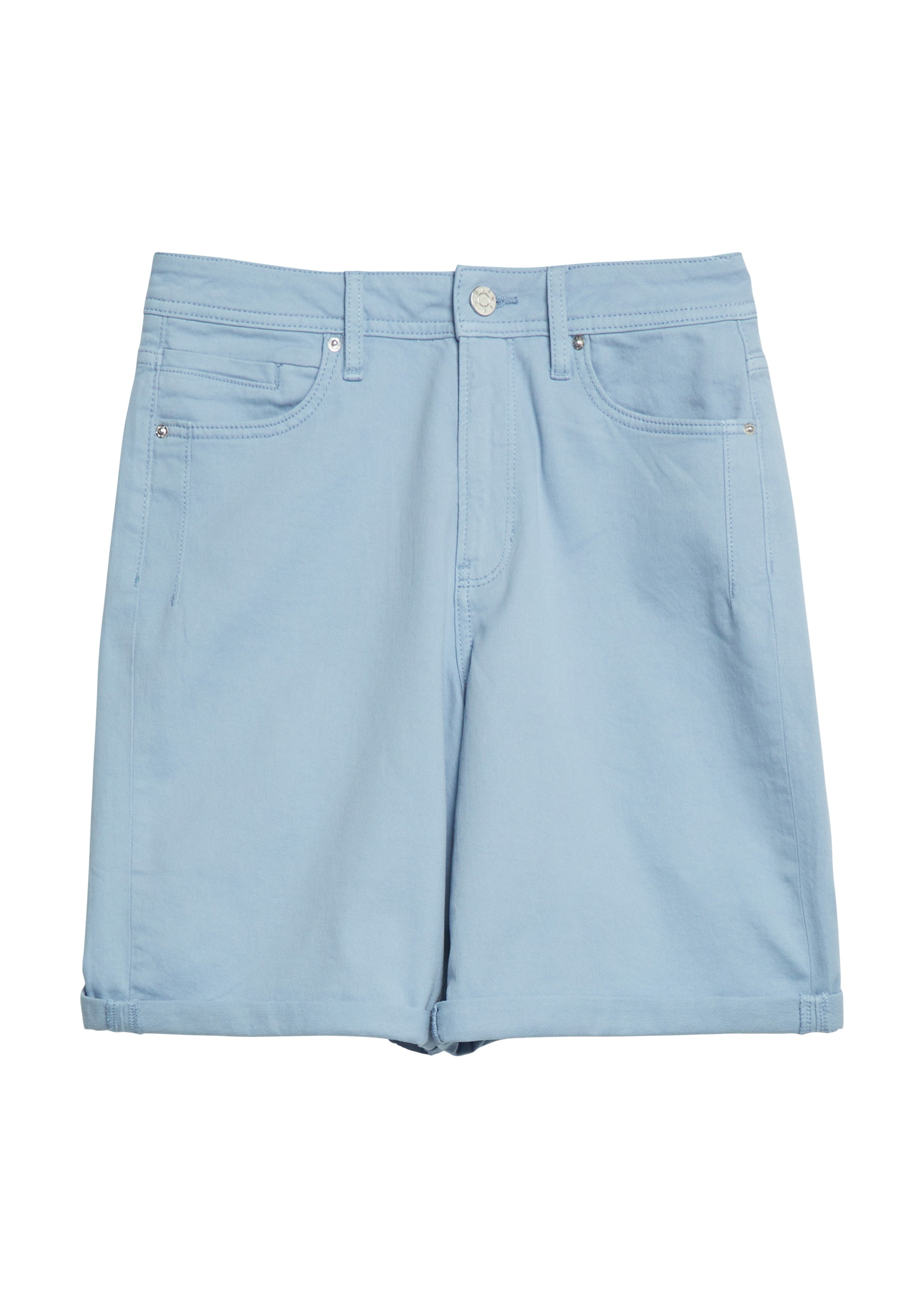 s.Oliver Loosefit Shorts 'Suri' in Blau: Vorderseite
