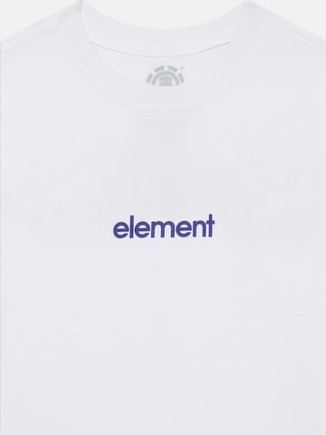 T-Shirt ELEMENT en blanc