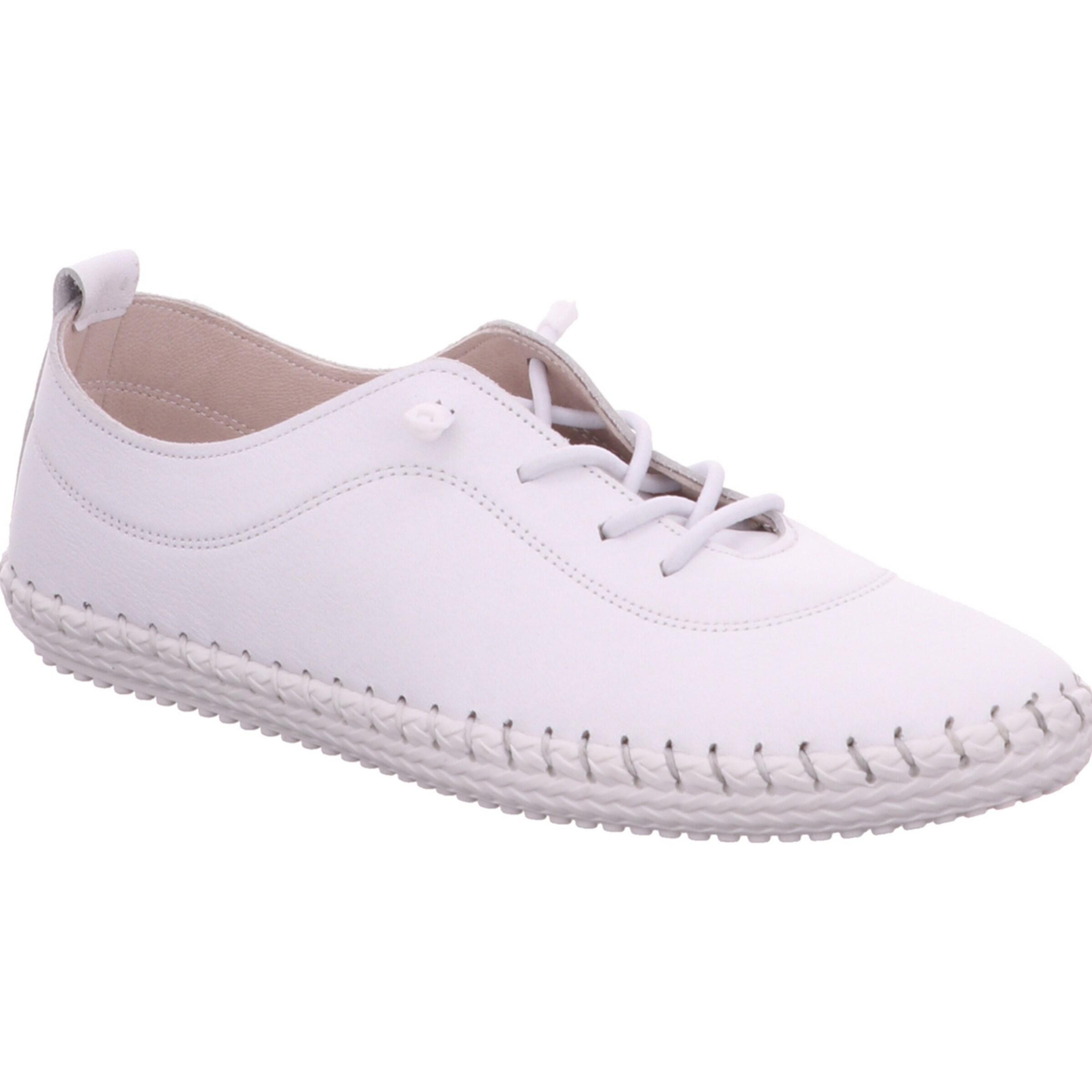 COSMOS COMFORT Schnürschuh in Weiß: Vorderseite