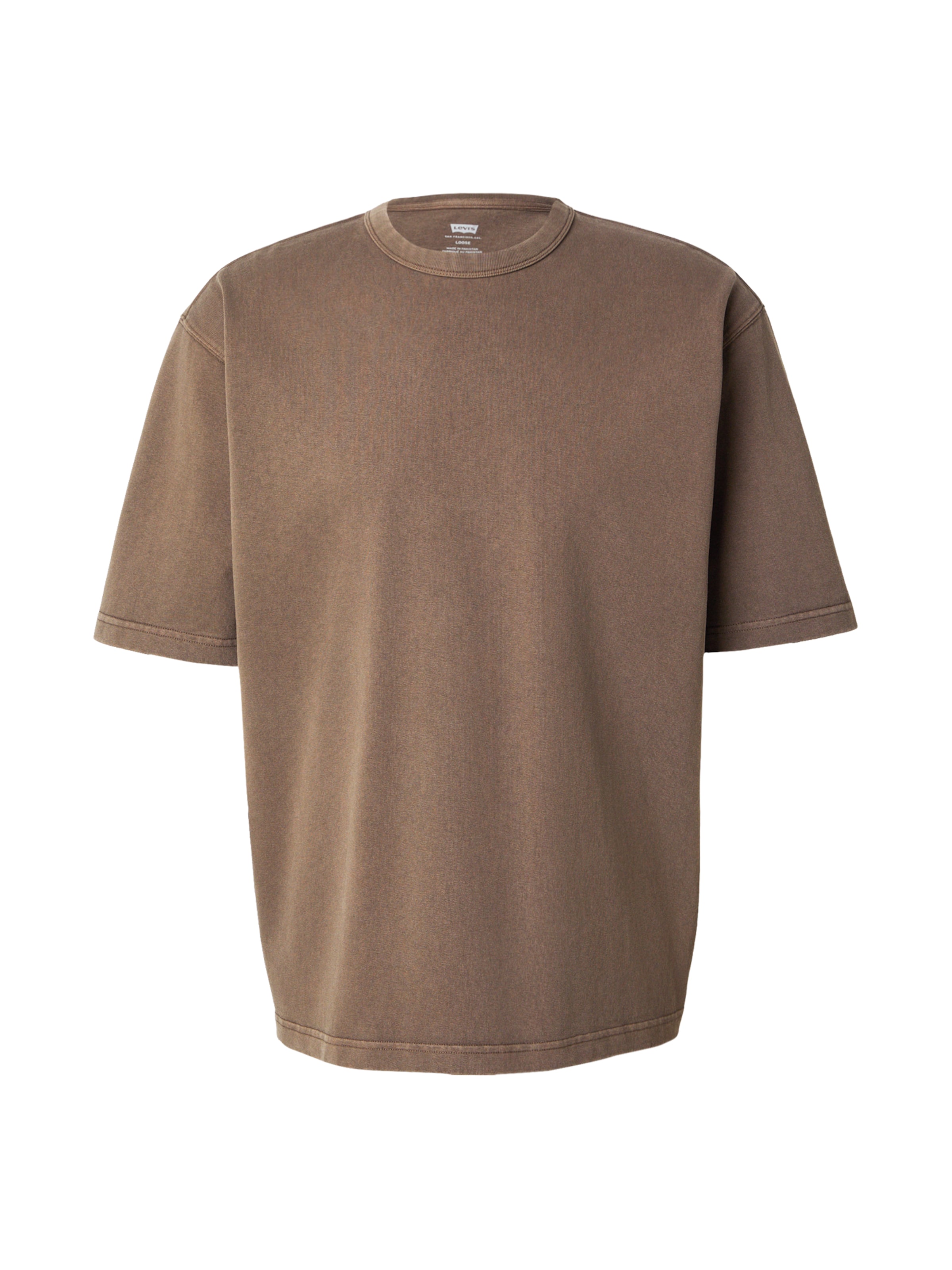 LEVI'S ® - Camisa 'Heavyweight Loose Tee' em castanho: frente