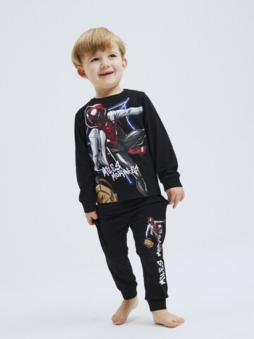 NAME IT - Pijama en negro: frente