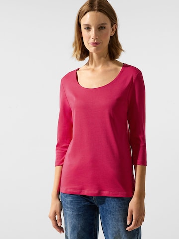 STREET ONE Shirt 'Pania' in Pink: predná strana