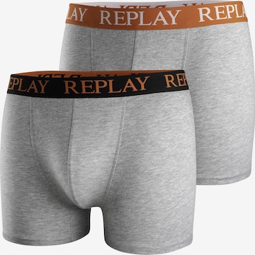 Boxer di REPLAY in grigio: frontale