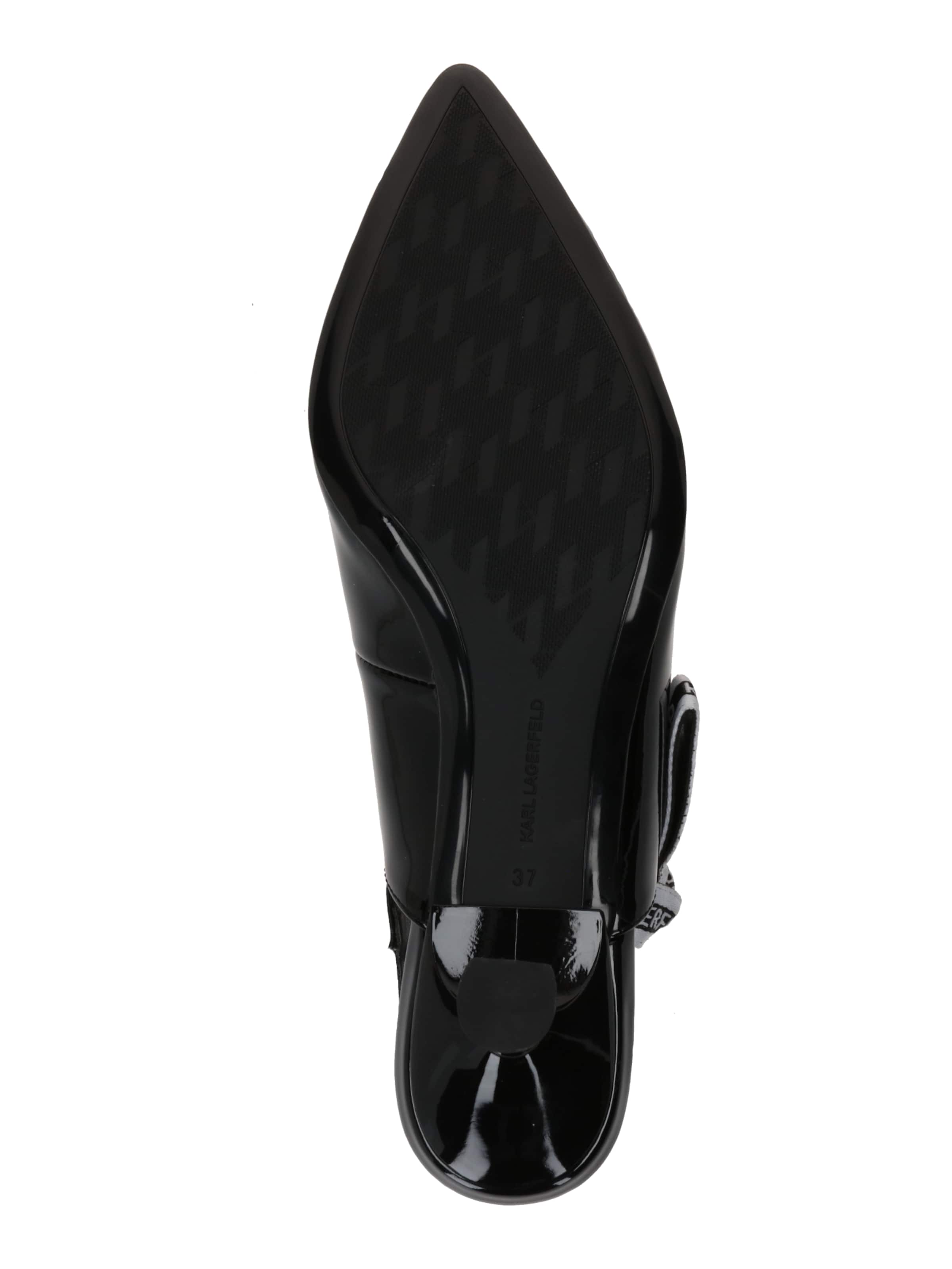 Karl Lagerfeld Slingback pumps in Black