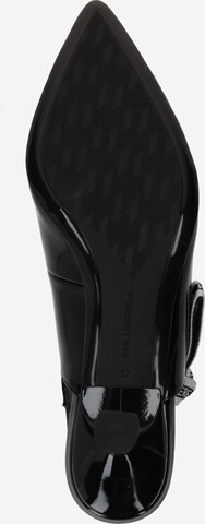 Karl Lagerfeld - Zapatos destalonado en negro
