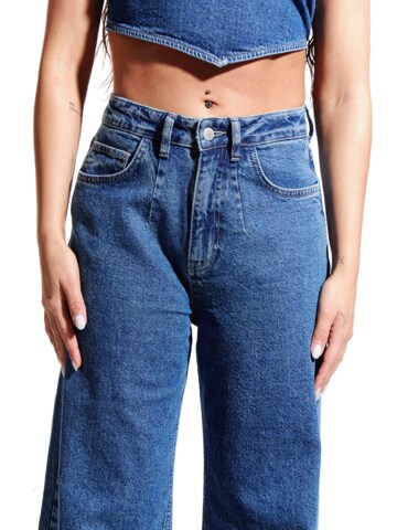 sry dad. co-created by ABOUT YOU Wide Leg Jeans in Blau