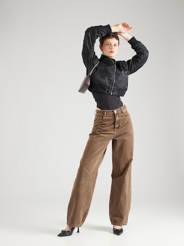 Pepe Jeans Φθινοπωρινό και ανοιξιάτικο μπουφάν 'MONITE' σε μαύρο