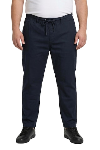 Men Plus Regular Broek in Blauw