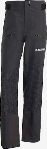 ADIDAS TERREX Regular Sporthose 'Xperior' in Schwarz: Vorderseite