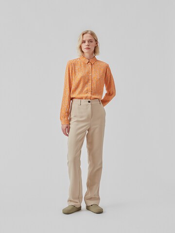 Camicia da donna 'Corrinna' di modström in arancione