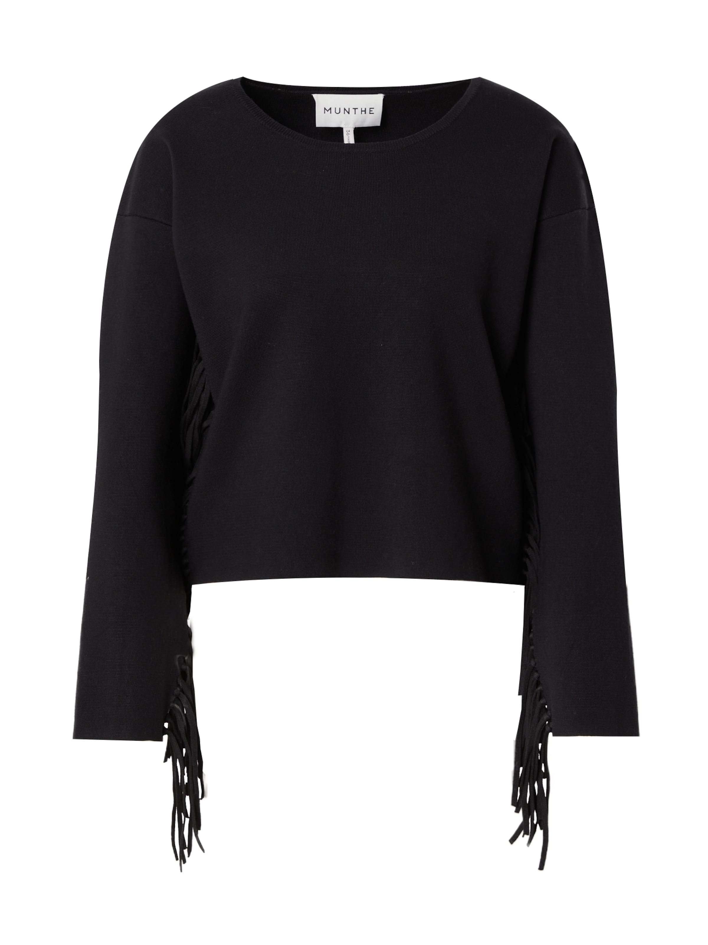 Munthe Sweater 'TAGILLU' in Black: front