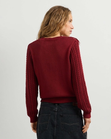 Pullover 'Arlette' di Pepe Jeans in rosso