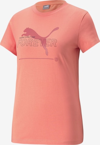 PUMA Performance Shirt in Orange: front