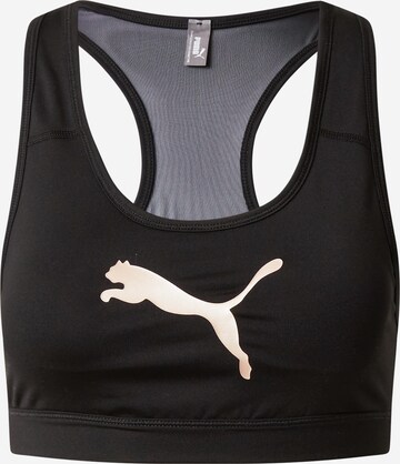 Soutien-gorge de sport '4Keeps' PUMA en noir : devant