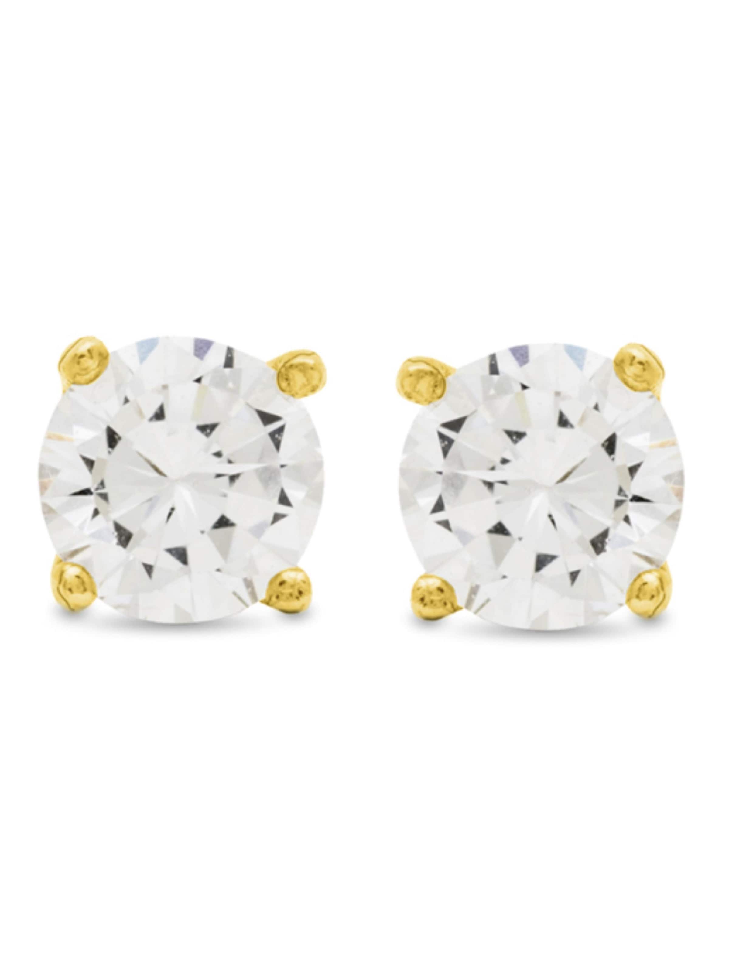 Luxenter Øreringe 'Básico' i guld: forside