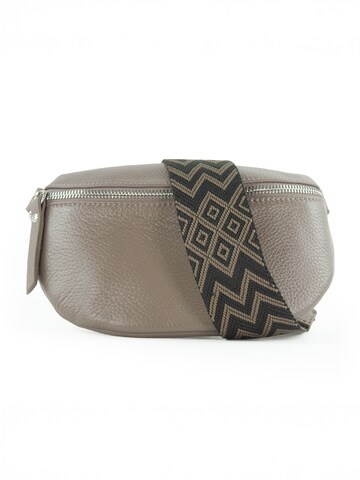 lePelou Fanny Pack 'THEA small' in Grey: front