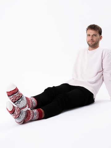 Occulto Socks 'Lumi' in Red