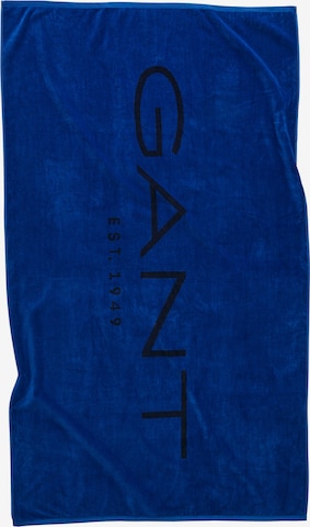 GANT Beach Towel in Blue: front