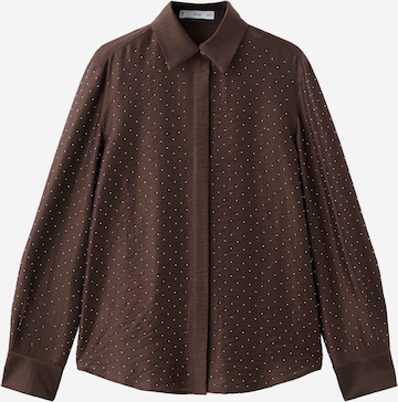 MANGO Pusero 'ROMP' värissä ruskea: etupuoli