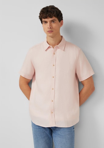 Coupe regular Chemise s.Oliver en rose : devant