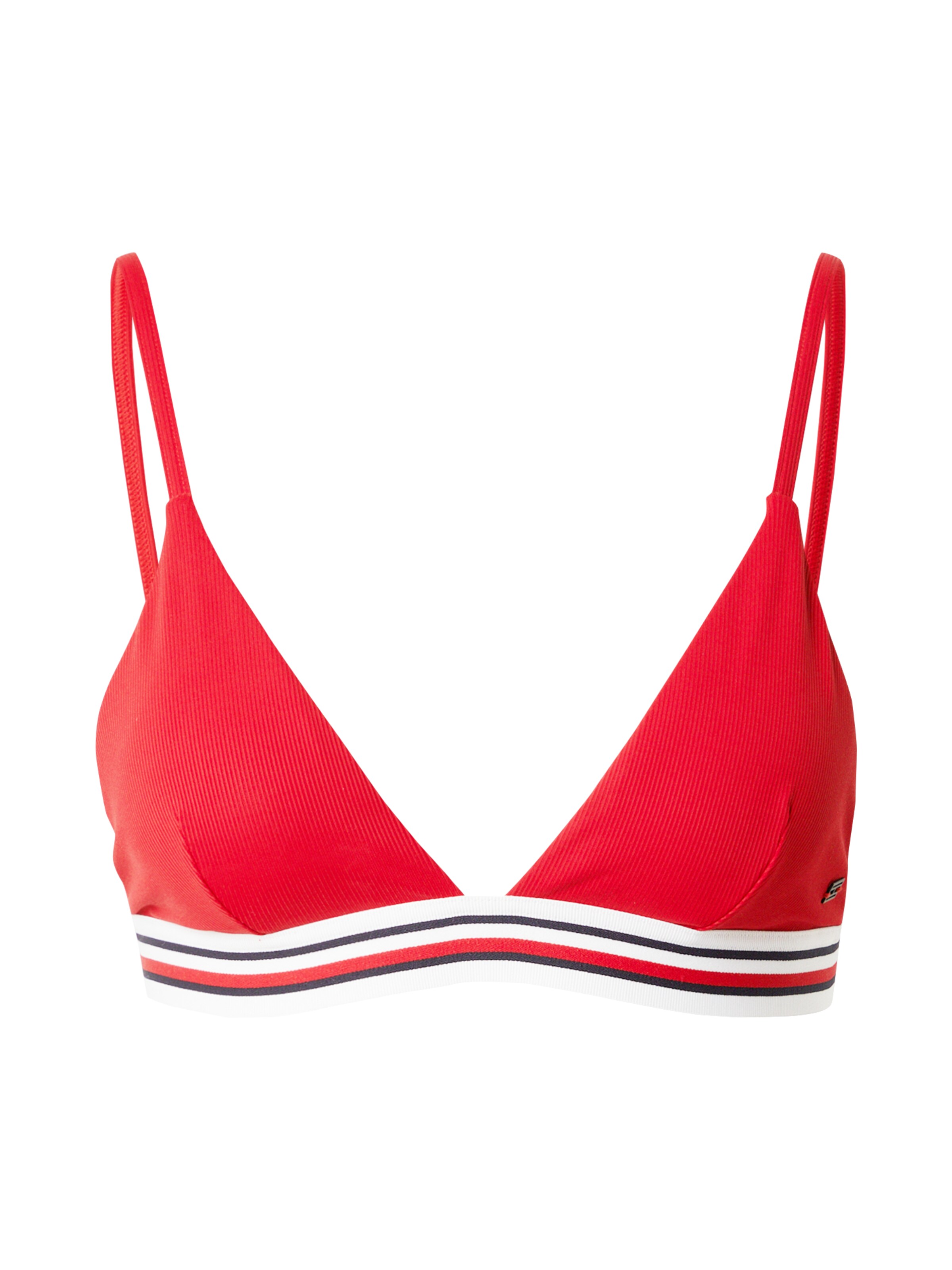 Tommy Hilfiger Underwear Triangel Bikinitop in Rot: Vorderseite
