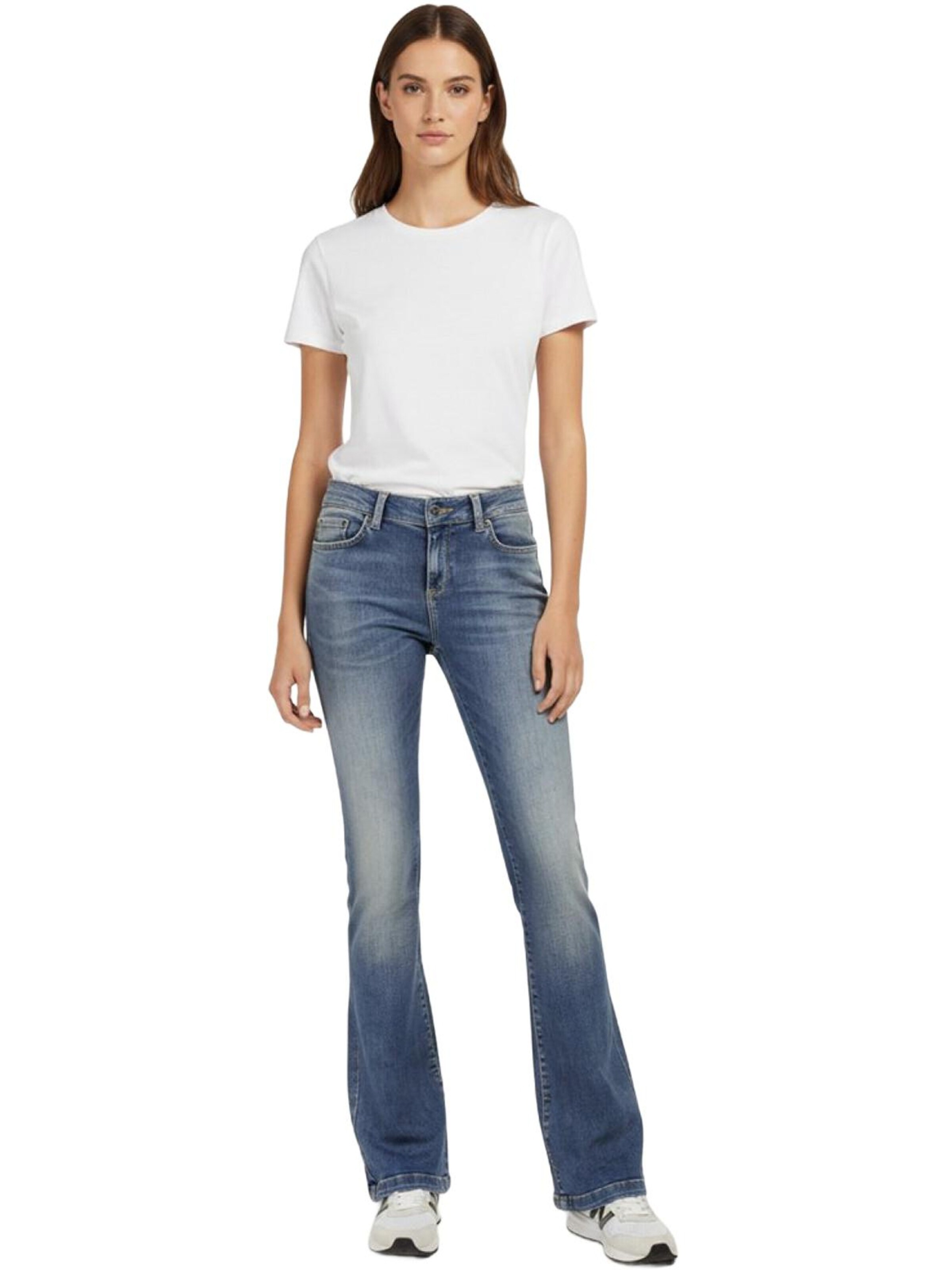 LTB Jeans - Bootcut Vaquero 'LTB Jeans Fallon High Waist Flare Leg Jeanshose' en azul