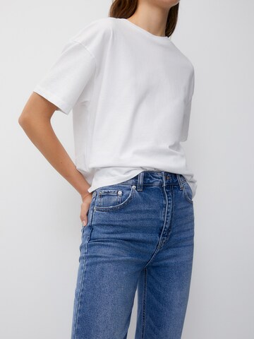 Regular Jeans de la Pull&Bear pe albastru