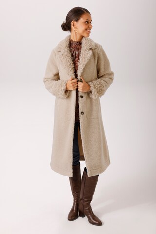 Aniston CASUAL Winter Coat in Beige
