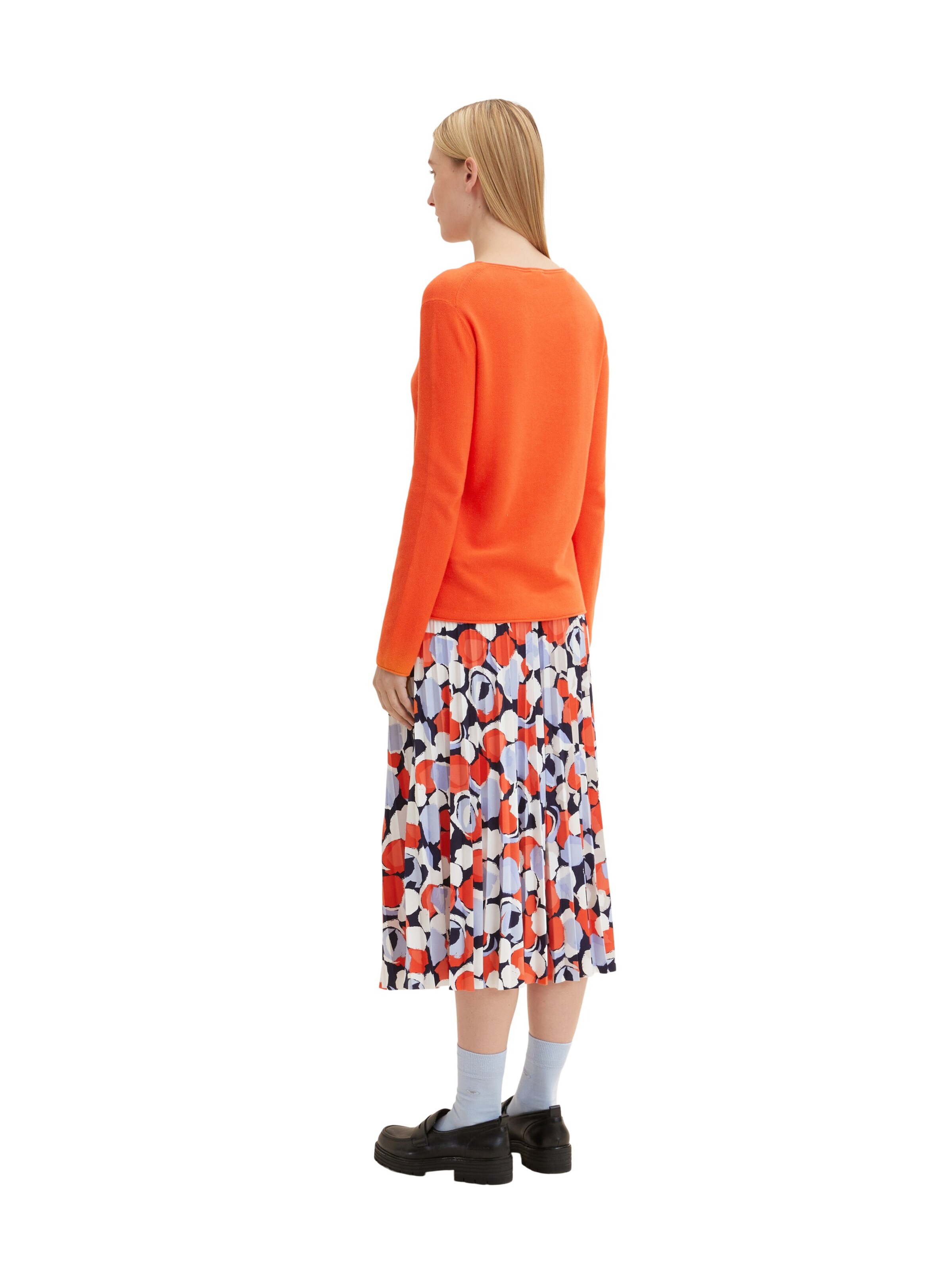 TOM TAILOR - Pullover em vermelho