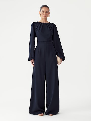 St MRLO - Jumpsuit 'Lille' en azul: frente