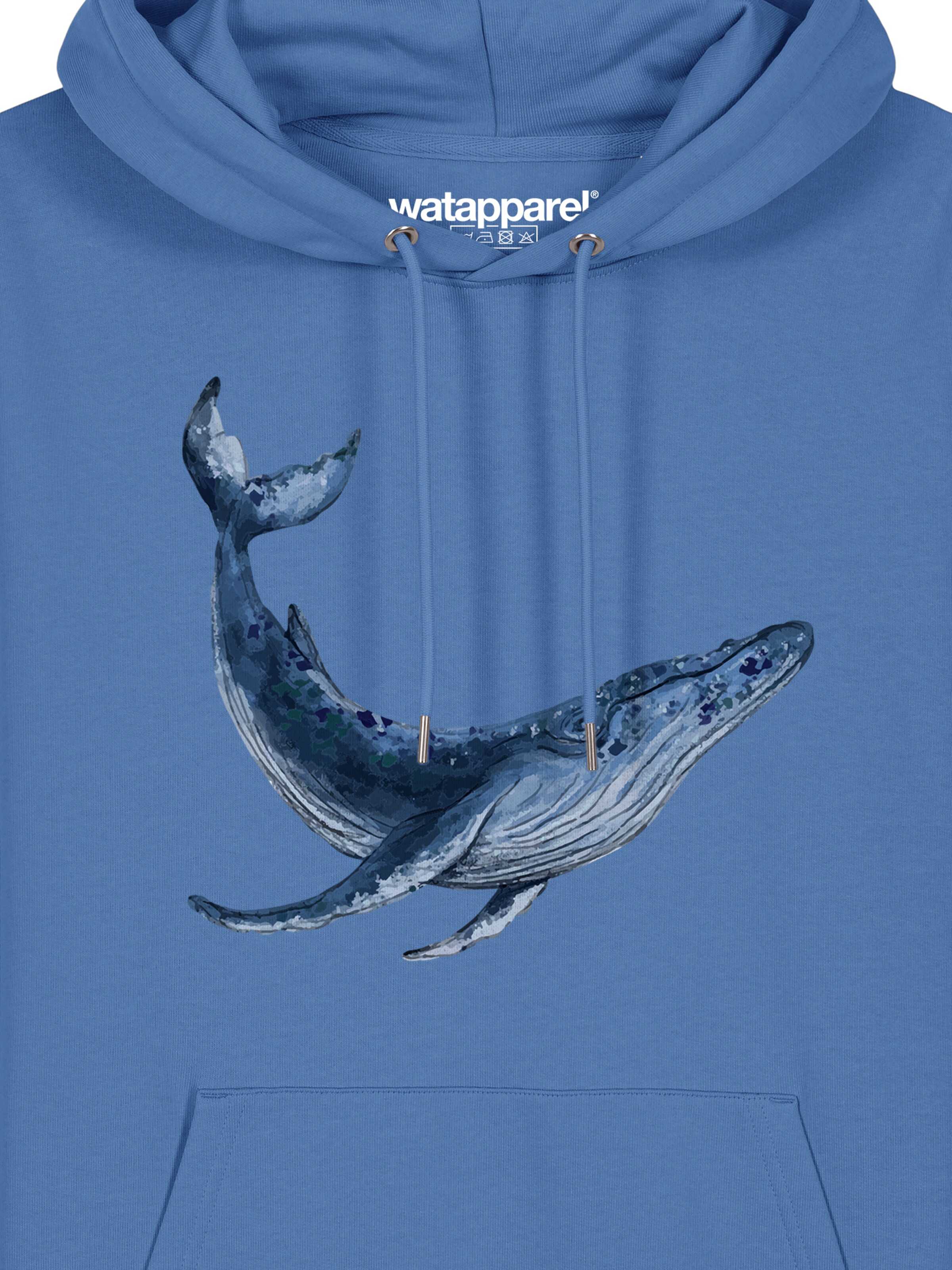 Felpa 'Wal' di Watapparel in blu