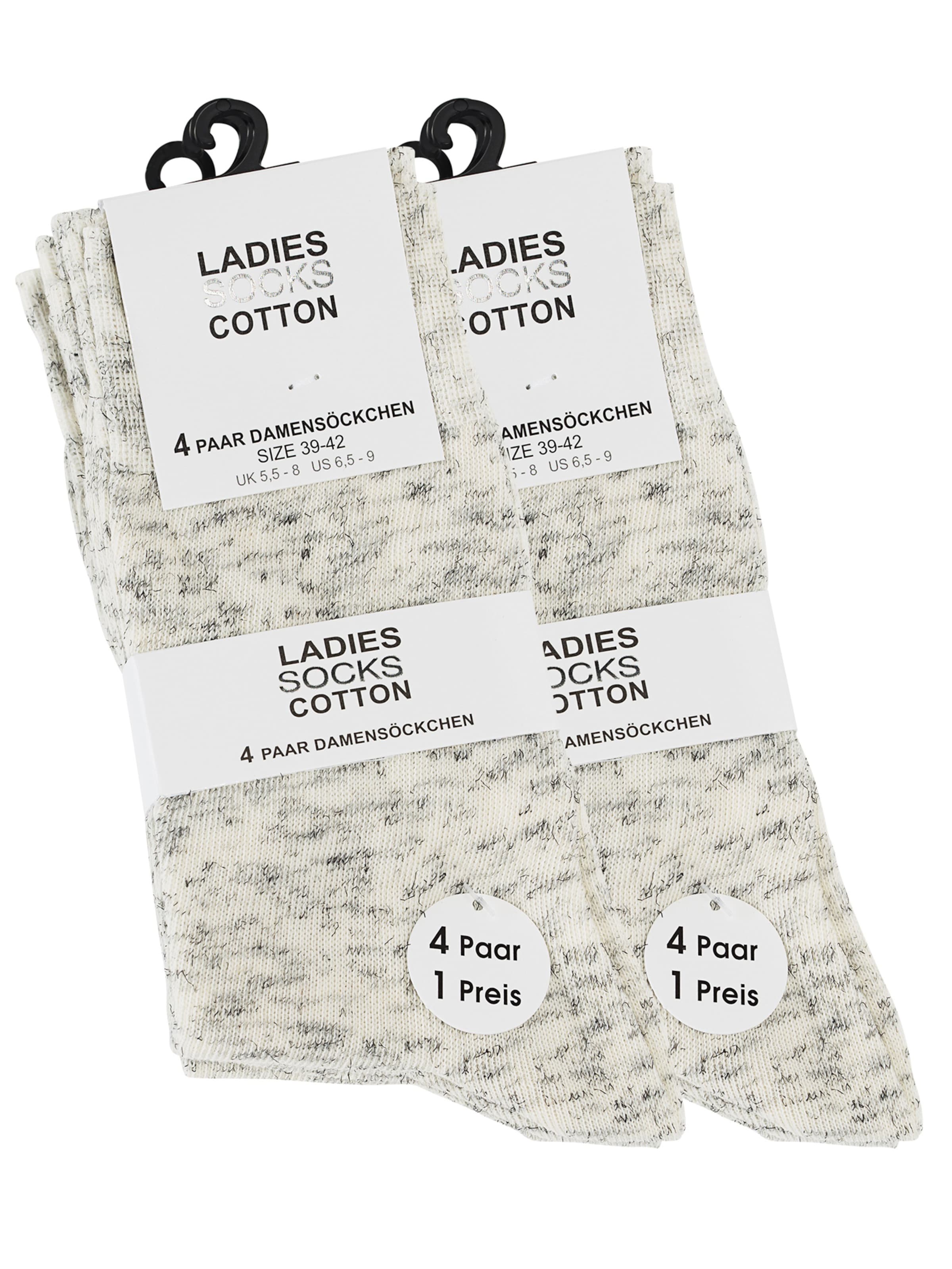 Cotton Prime Socks in Beige