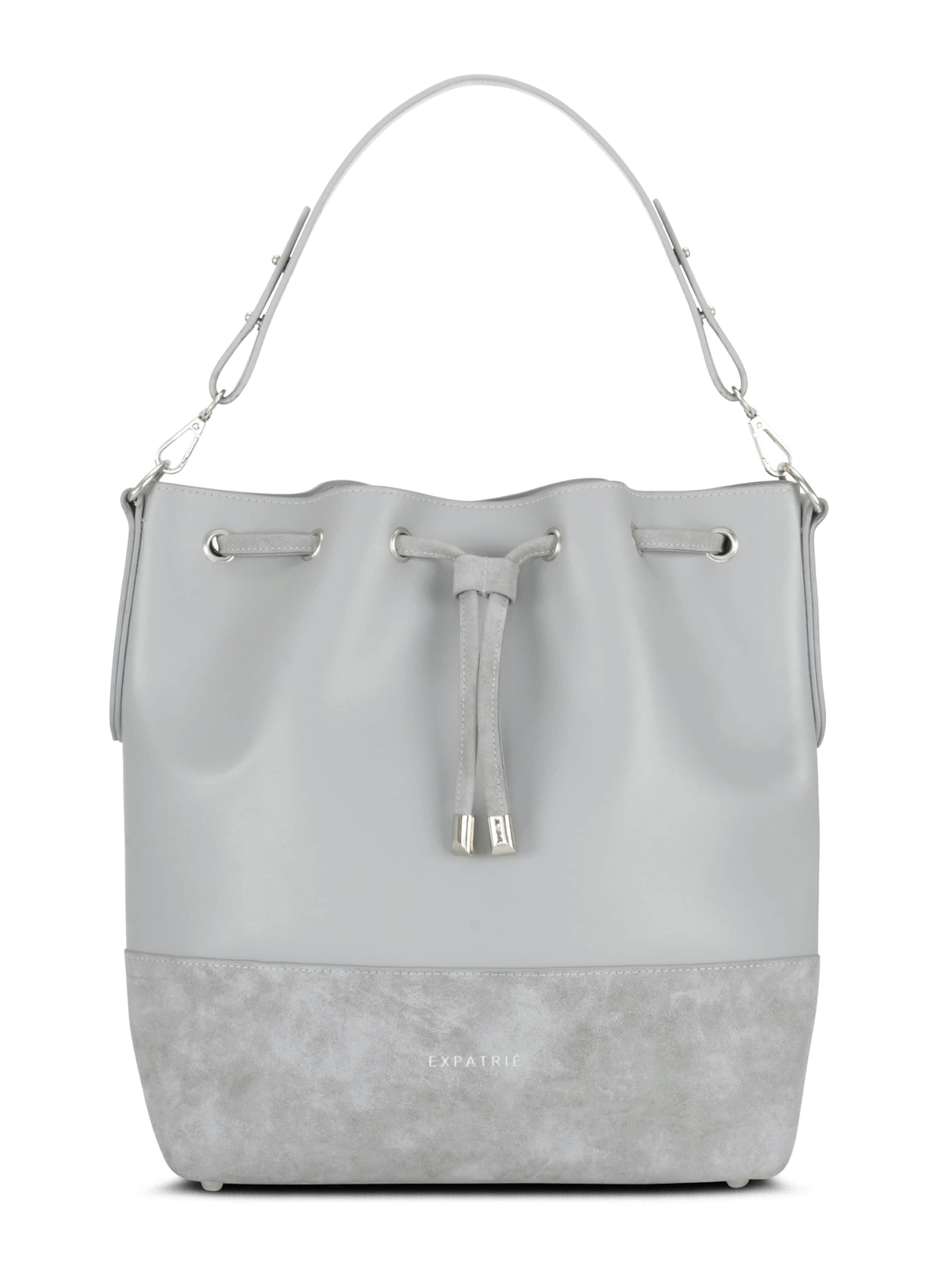 ExpatriéVrećasta torba 'Sarah' - siva boja: prednji dio