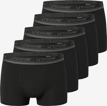 uncover by SCHIESSER Kalesony 'Cotton' w kolorze czarny: przód