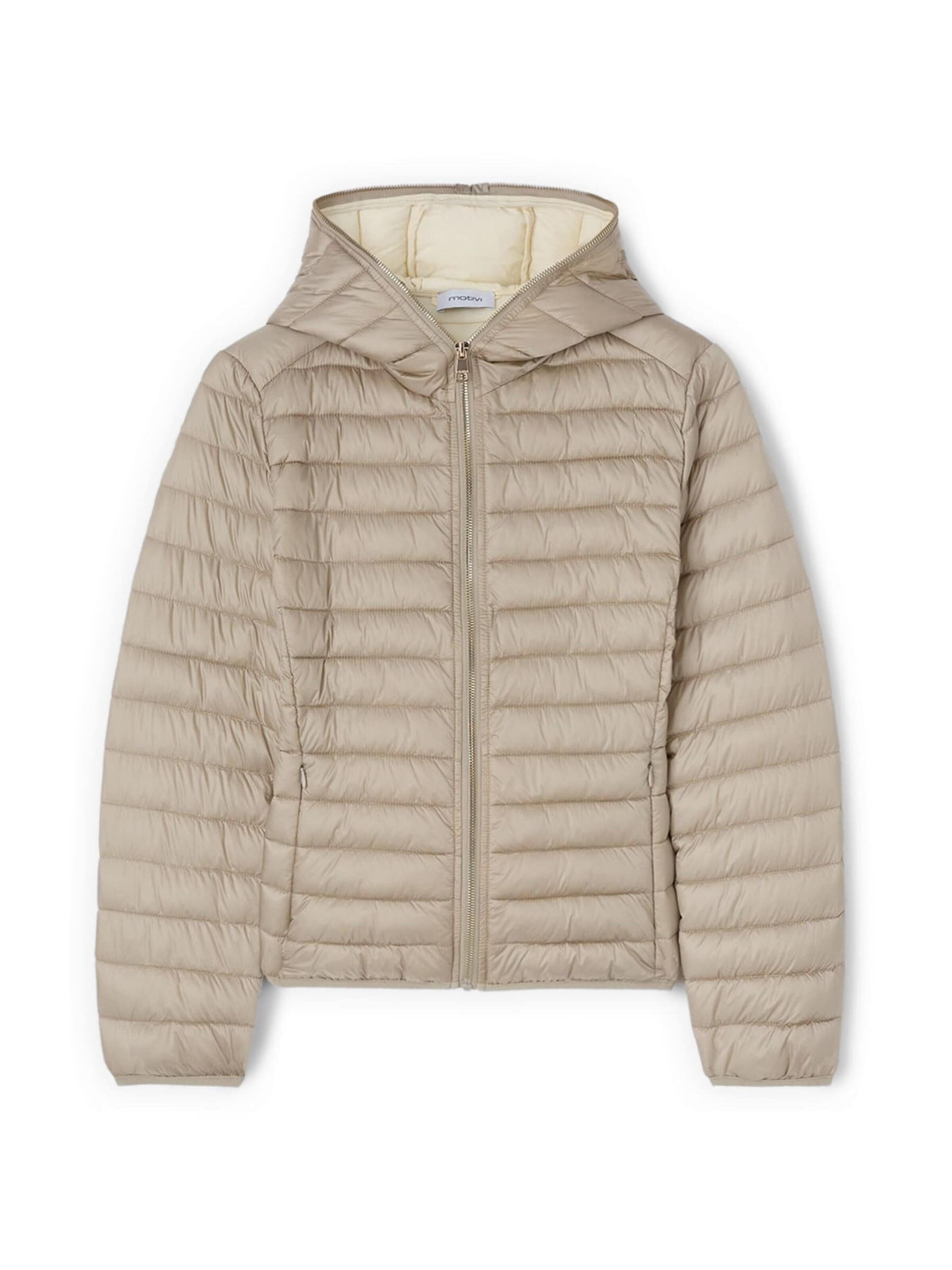 Veste d’hiver MOTIVI en beige : devant