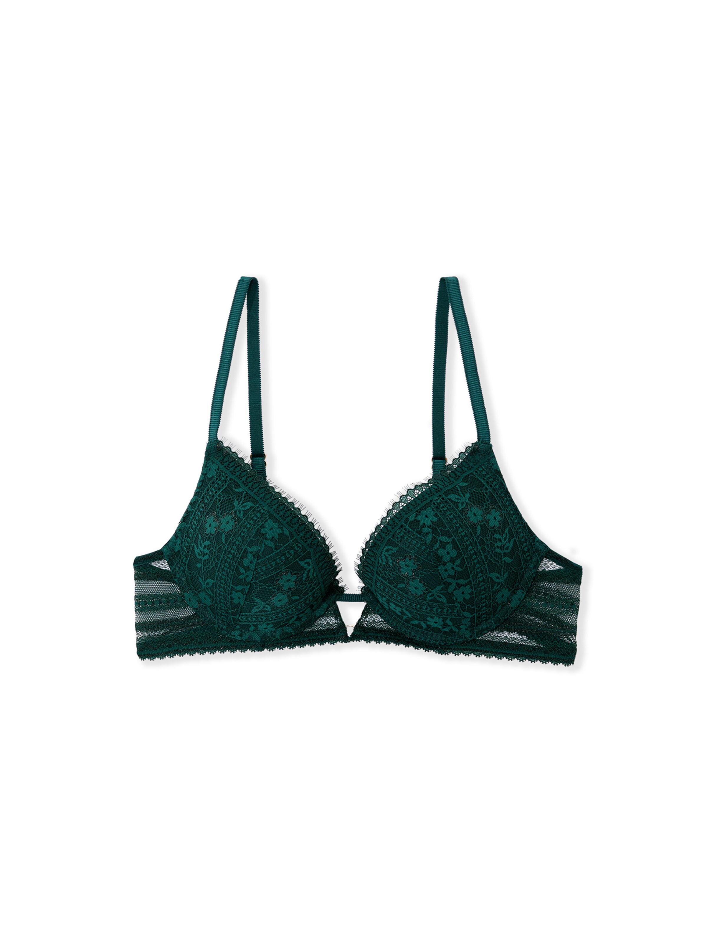 ETAM Bra 'Aura' in Green: front