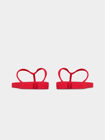 Tongs 'Adi Sun' ADIDAS ORIGINALS en rouge