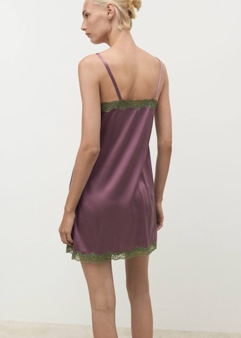MANGO Negligée 'Jones' in Lila