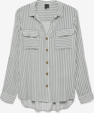 VERO MODABluza 'VMBUMPY' - bijela boja: prednji dio