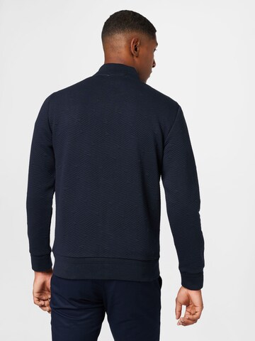 No Excess Zip-Up Hoodie in Blue