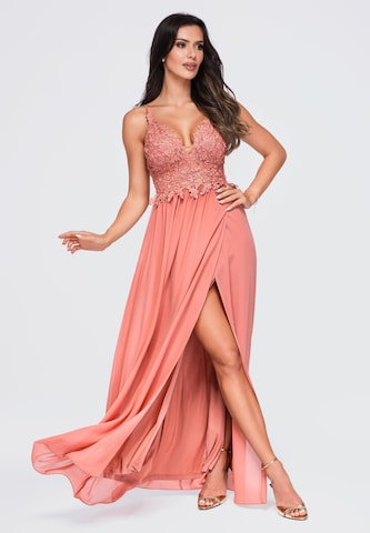 Robe de soirée Ombre en rose