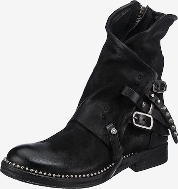 A.S.98 Boots in Schwarz: front
