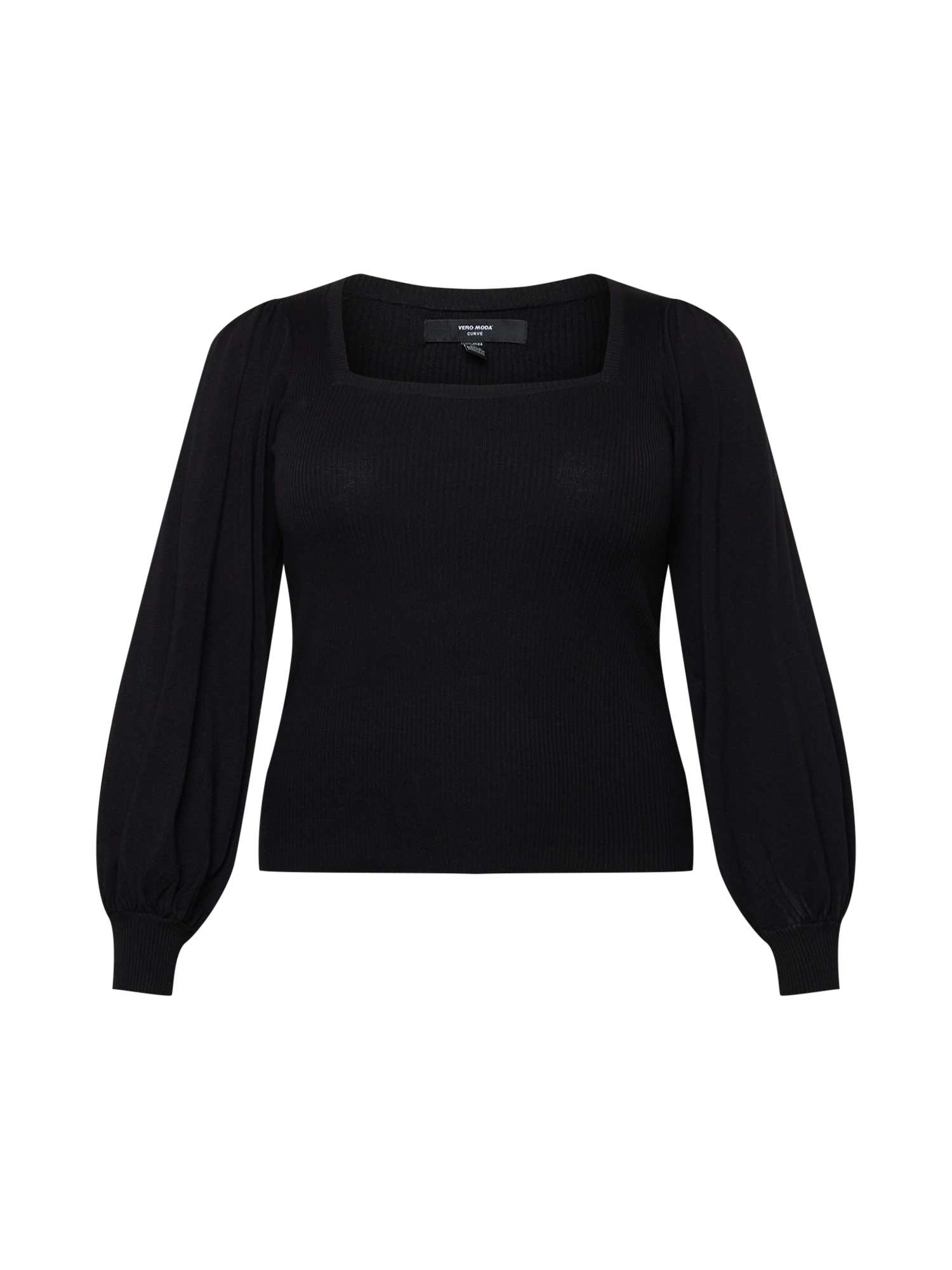 Swetry & dzianina Kobiety Vero Moda Curve Sweter Glory w kolorze Czarnym 