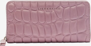 Liebeskind Berlin Wallet in Purple: front