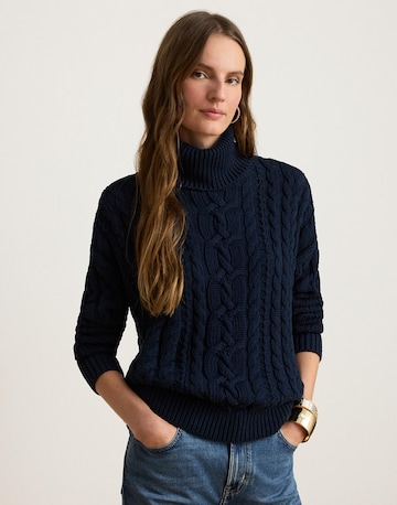 Pull-over Lauren Ralph Lauren en bleu : devant
