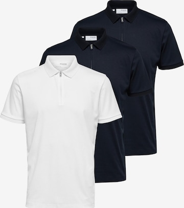 SELECTED Shirt 'Fave' in Blue: front