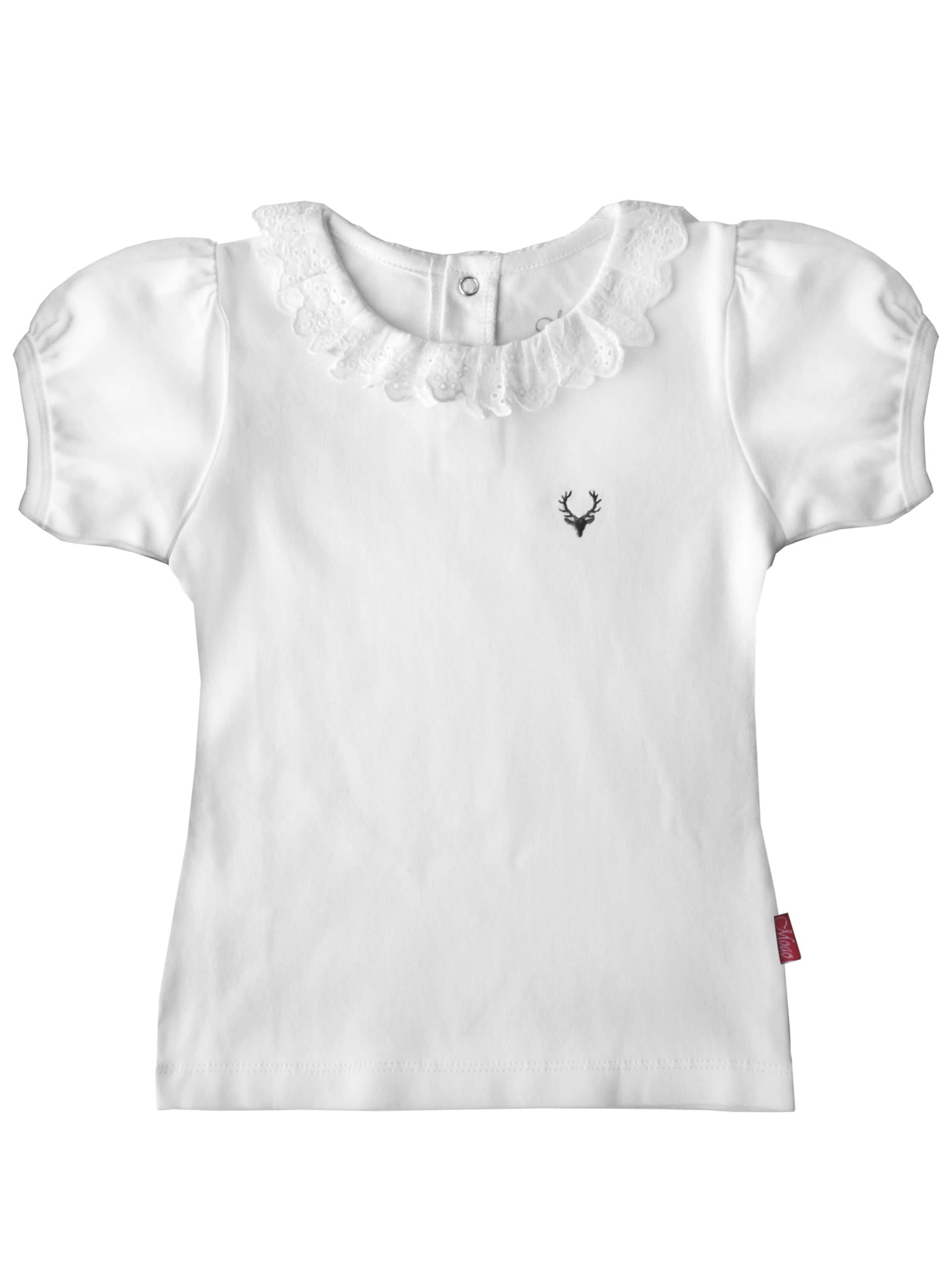 Mogo Shirt 'Dirndlshirt'‌‌‌‌‌ in Weiß: Vorderseite