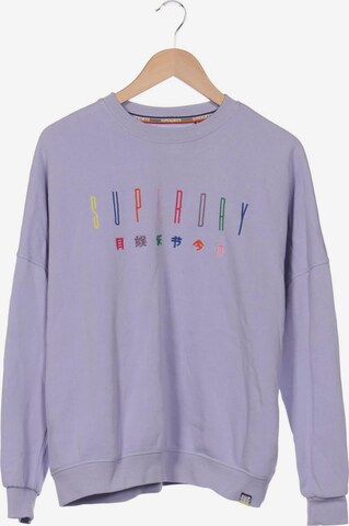 Superdry Sweater L in Lila: predná strana
