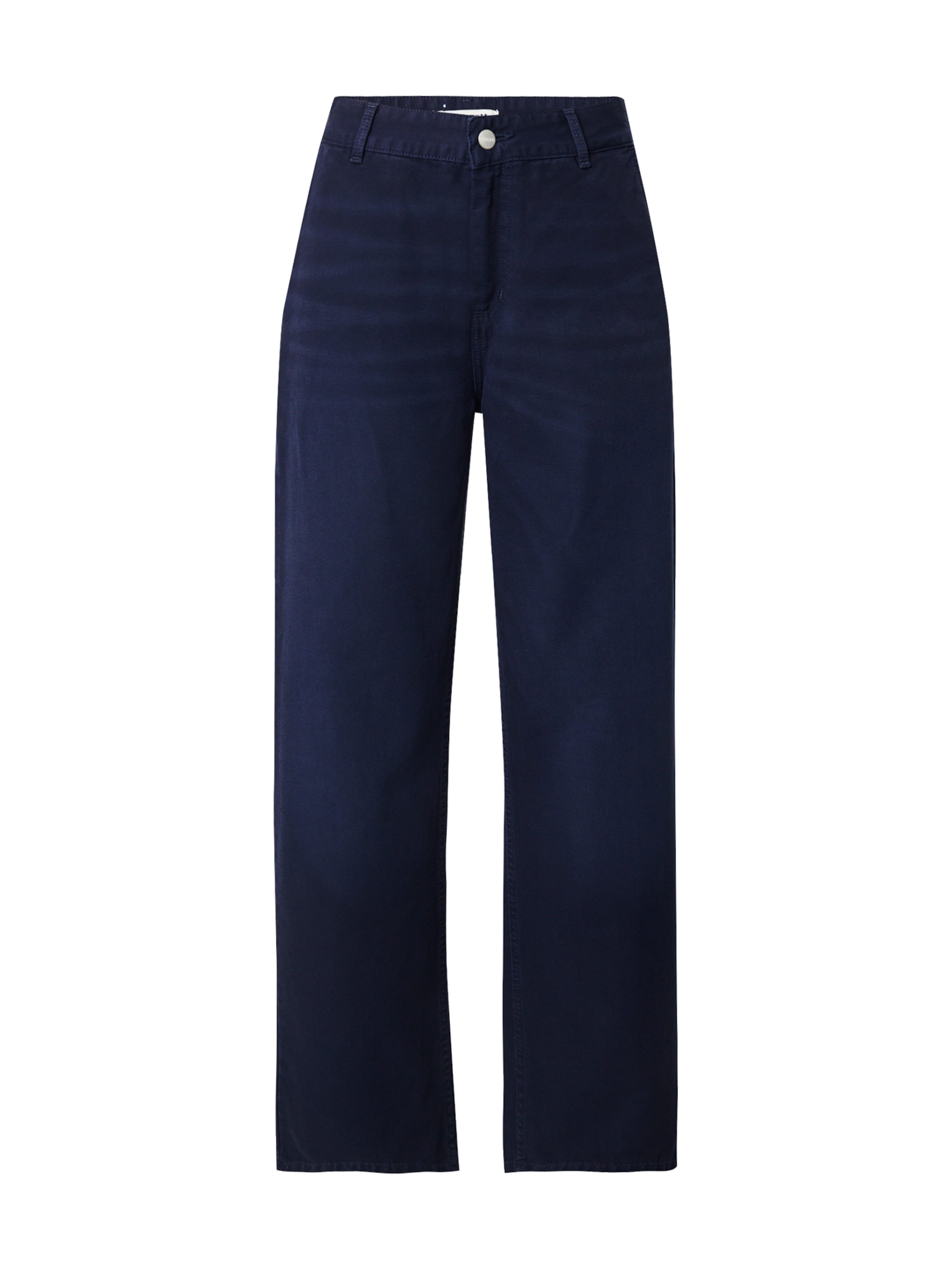 Carhartt WIP Loosefit Byxa 'Pierce' i blå: framsida